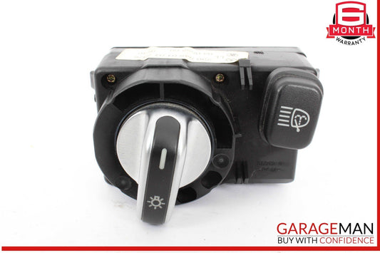 03-12 Mercedes R230 SL500 SL550 SL55 AMG Headlight Control Switch Assembly Black