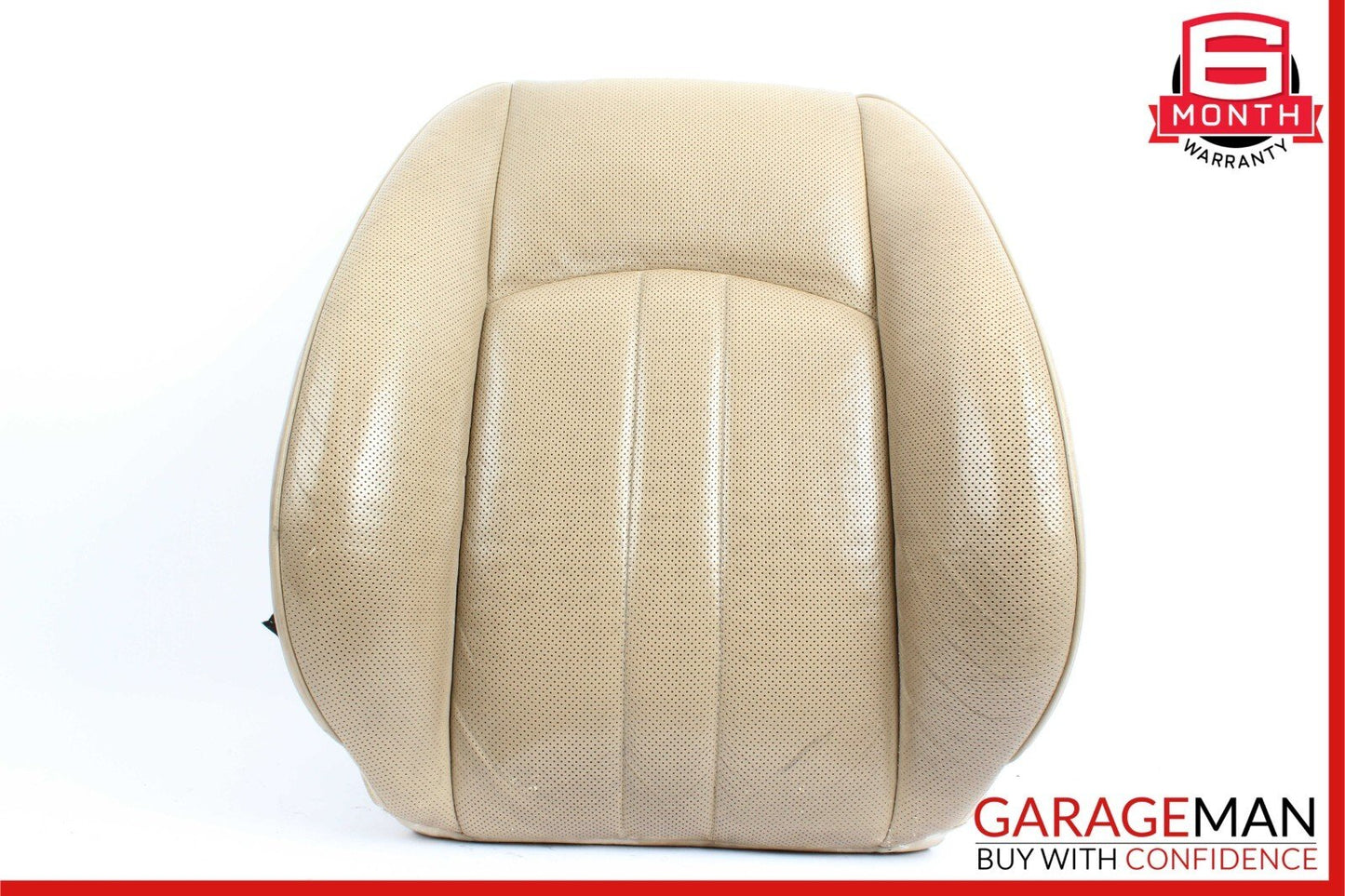 06-11 Mercedes W219 CLS500 Front Left / Right Side Top Upper Seat Cushion Brown