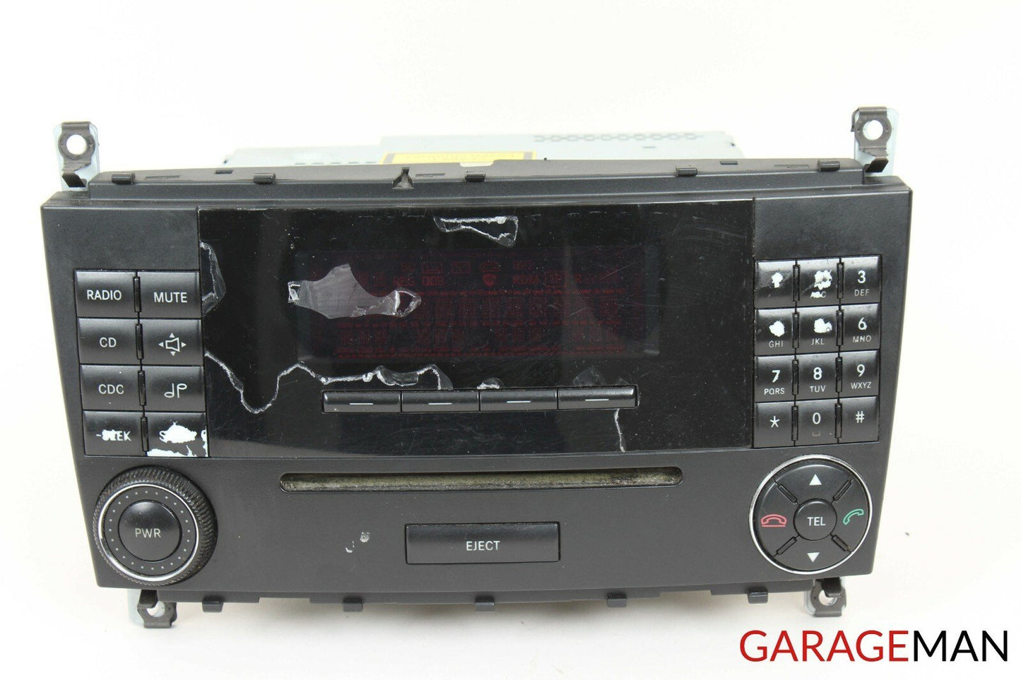 01-07 Mercedes W203 C230 C320 AM FM Radio Stereo CD Player MF2531 2038273942 OEM