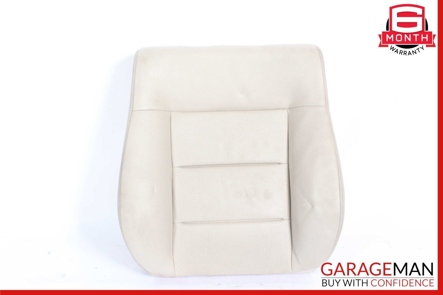 10-16 Mercedes W212 E350 E400 Front Left Driver Top Upper Seat Cushion Beige OEM