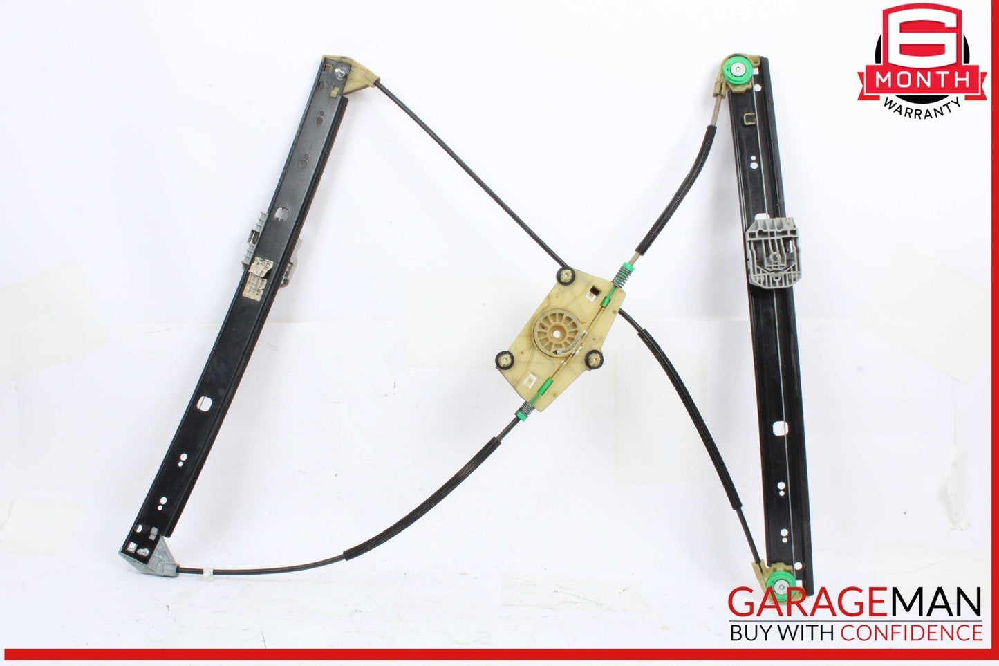 07-15 Audi Q7 Front Right Passenger Side Window Regulator 4L0837462A OEM