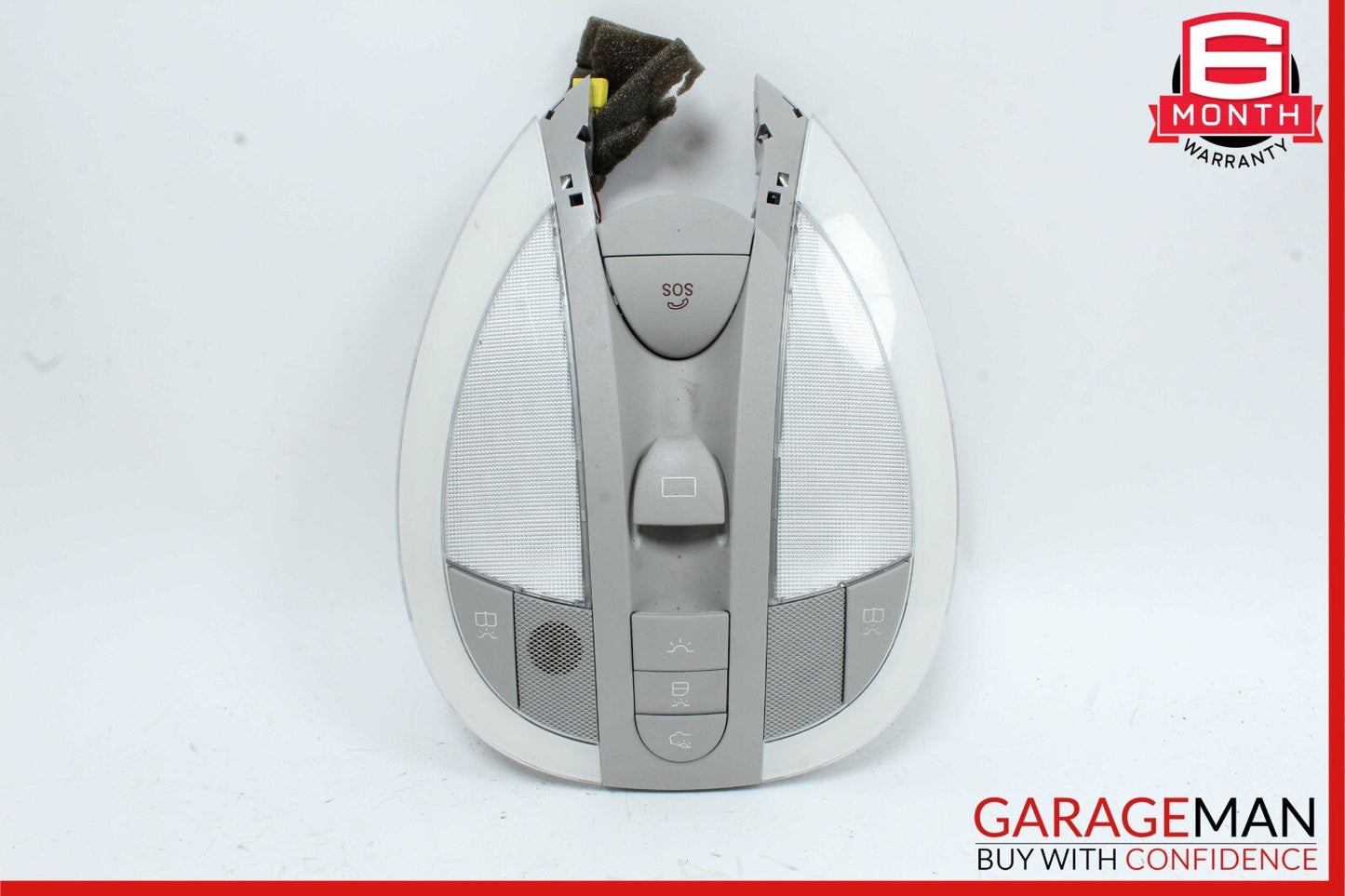 06-11 Mercedes W219 CLS500 CLS550 Interior Dome Map Light Lamp Switch Gray OEM