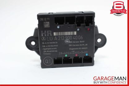 08-18 Mercedes C250 C350 GLK350 E350 E550 Rear Right Door Control Module Unit