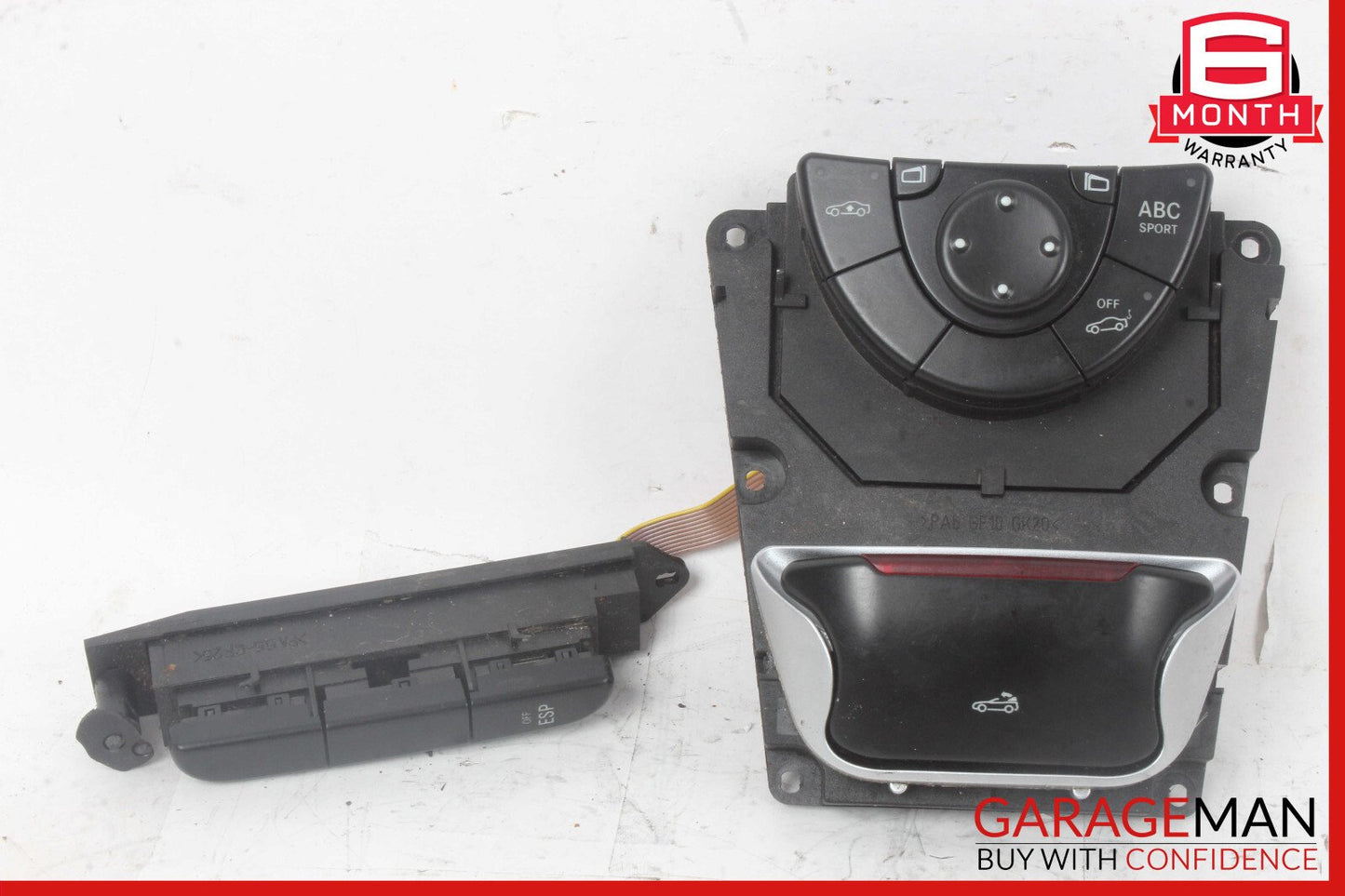 Mercedes R230 SL500 SL55 AMG Convertible Top Roof ABC Mirror Control Switch OEM