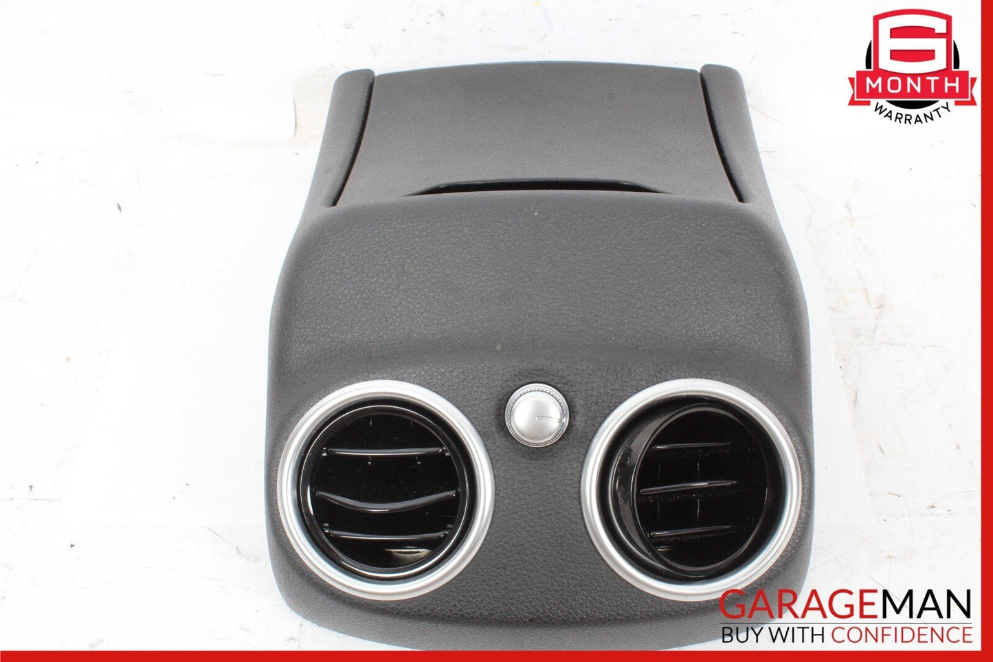 15-20 Mercedes W205 C300 C350 Rear Center Console A/C Air Vent Assy Black