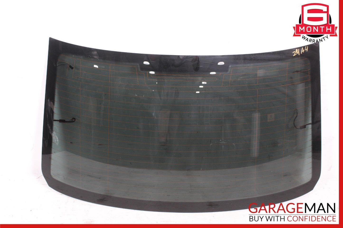 17-24 Audi A4 S4 Sedan Rear Windshield Back Window Glass Heated OEM