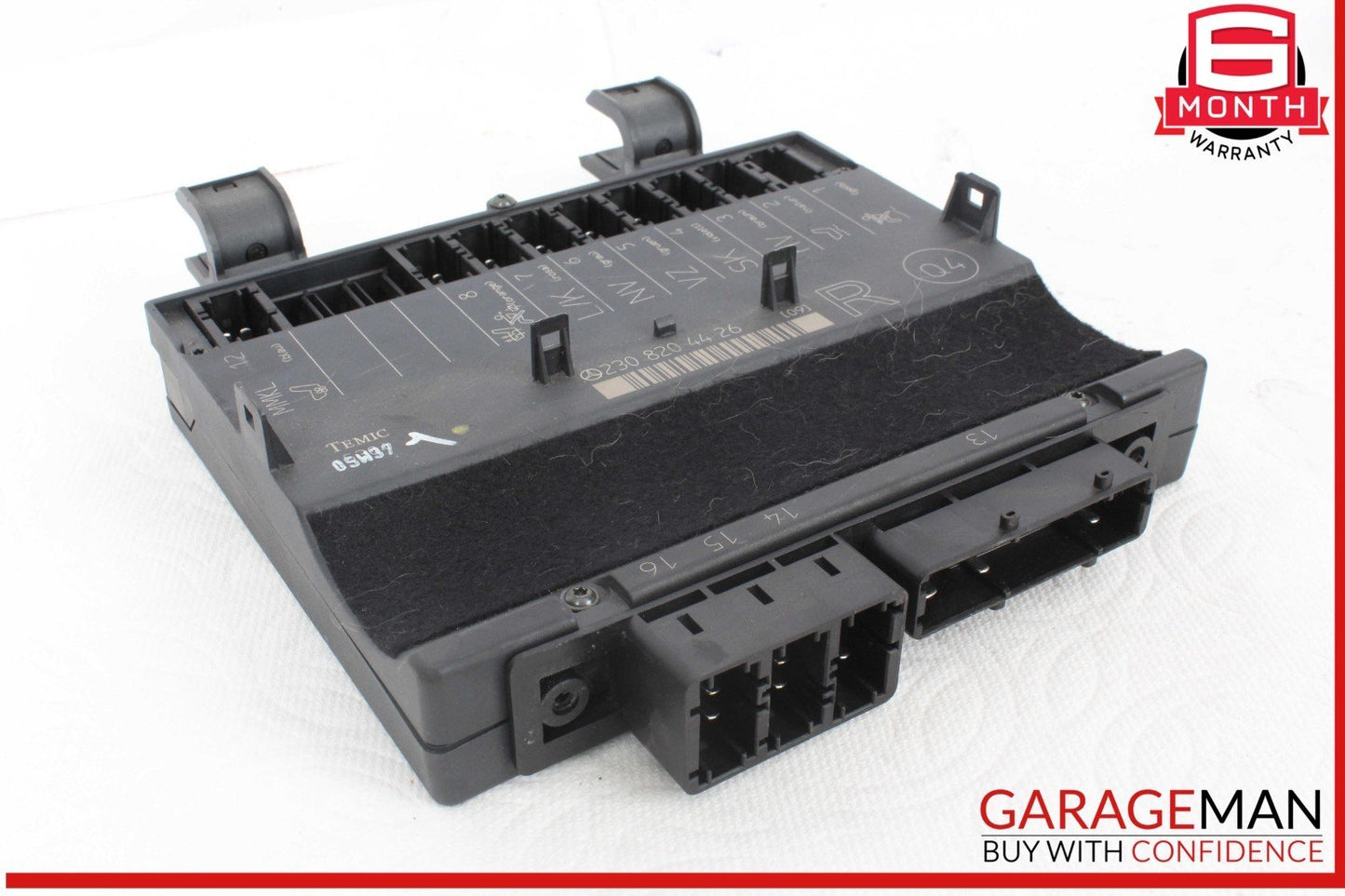 03-06 Mercedes R230 SL500 SL55 AMG Under Seat Control Module Right Side OEM
