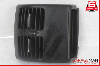 08-17 Mercedes W204 C280 E350 Rear Center Console AC Air Vent Trim Black OEM