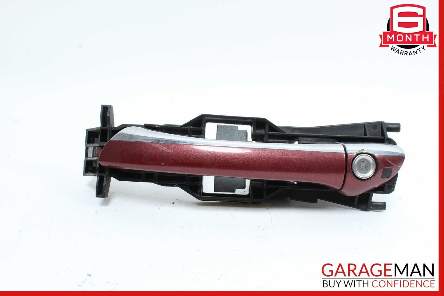 03-09 Mercedes W209 CLK500 Front Left Side Exterior Door Handle Thulite Red
