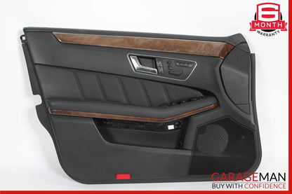 10-13 Mercedes W212 E350 E550 E400 Front Left Interior Door Panel Cover Assembly