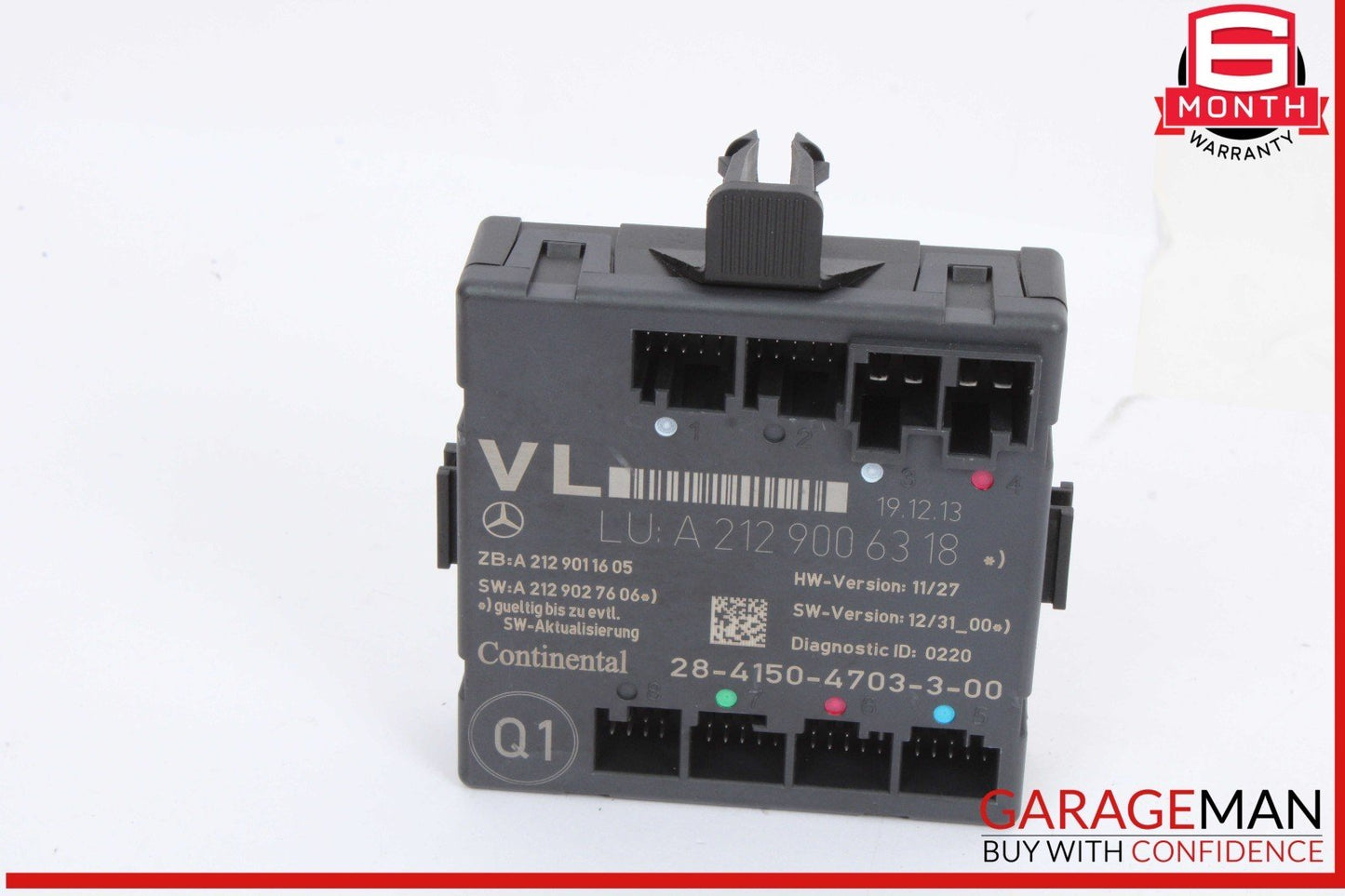 08-18 Mercedes W212 E350 4MATIC Front Left Side Door Control Module Unit OEM