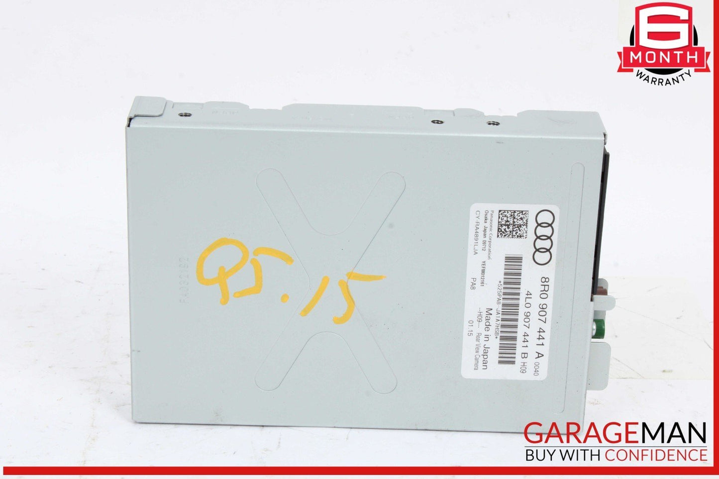 09-17 Audi Q5 SQ5 Rear View Camera Computer Control Module Unit 8R0907441A OEM