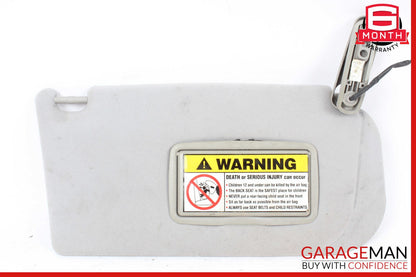03-18 Maserati Quattroporte M139 Right Side Sun Visor Shade Suede OEM
