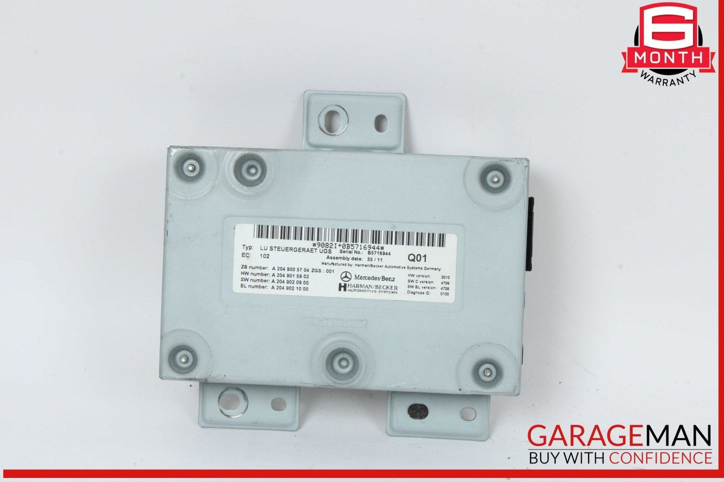 Mercedes X164 GL450 Communication Interface Module 2049005704 OEM