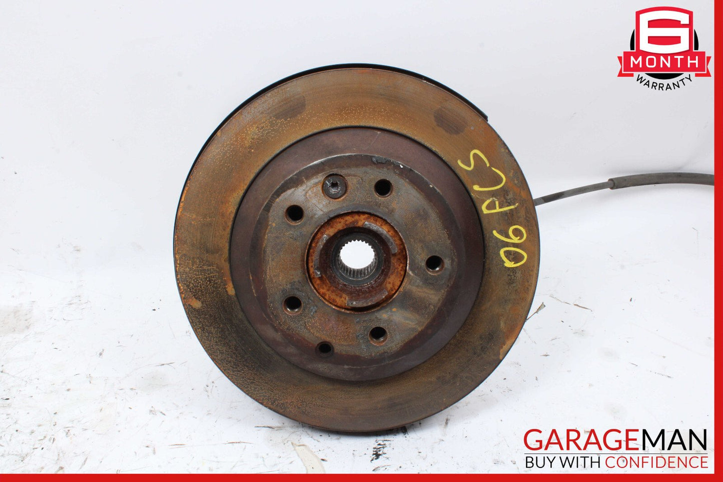 03-10 Porsche Cayenne 955 957 Rear Right Wheel Spindle Knuckle Hub Bearing OEM