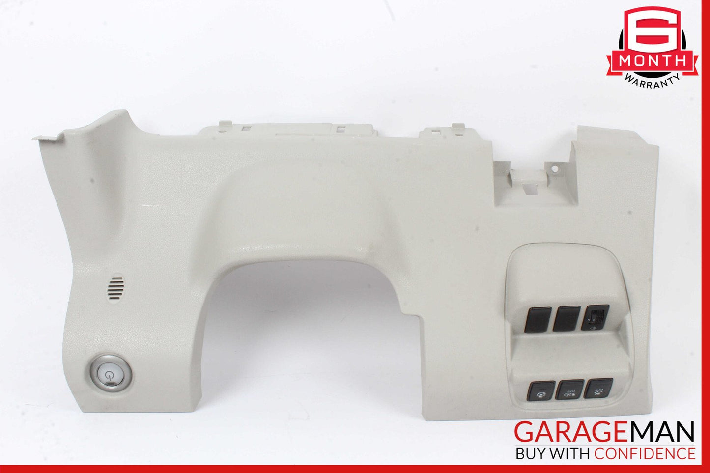 11-12 Nissan Leaf Left Side Under Dash Knee Panel w/ Switches OEM