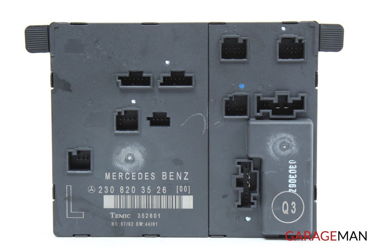 03-08 Mercedes R230 SL500 Front Left Side Door Computer Control Module Unit A115
