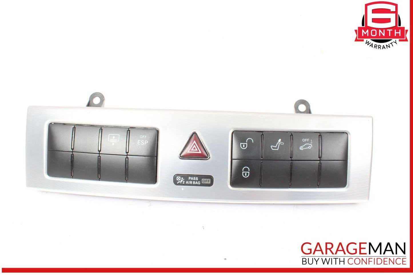 05-07 Mercedes W203 C230 Hazard Light Door Lock Control Panel 2038700710 OEM