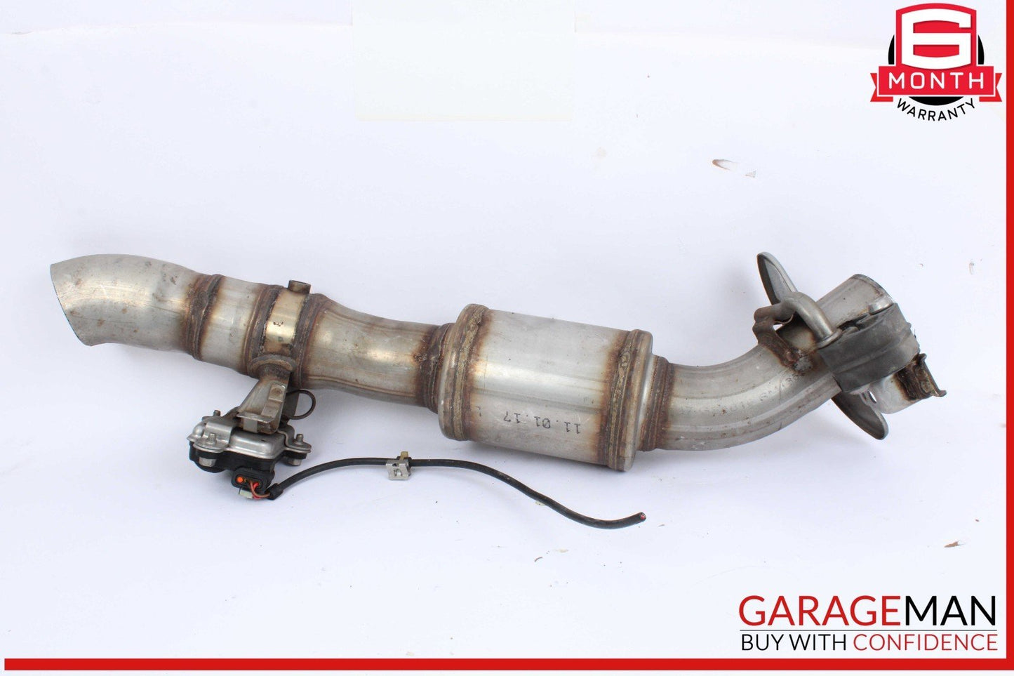 17-20 Mercedes R172 SLC300 Engine Muffler Exhaust Catalytic Converter OEM