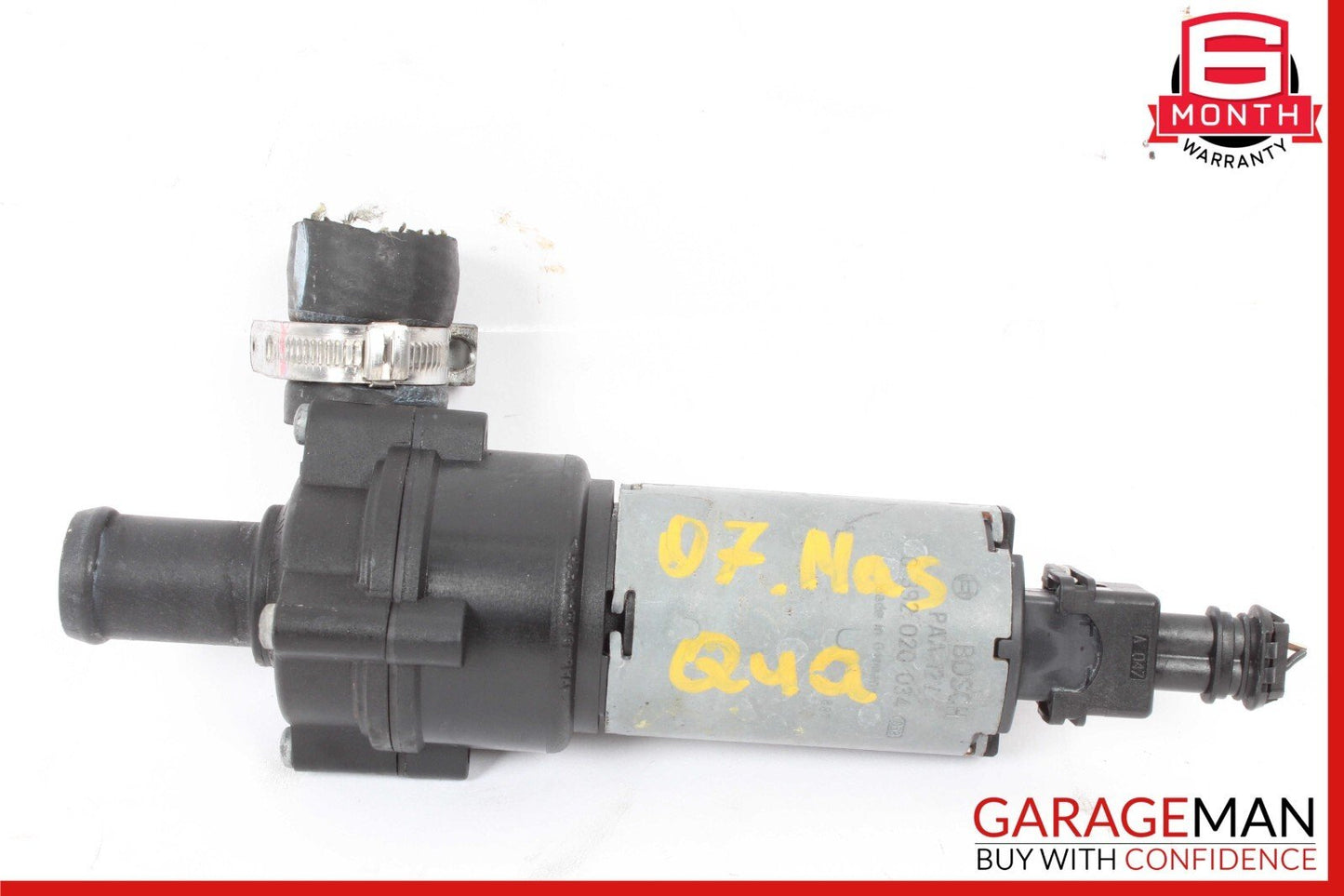04-19 Maserati Quattroporte M139 Auxiliary AUX Circulation Water Pump OEM