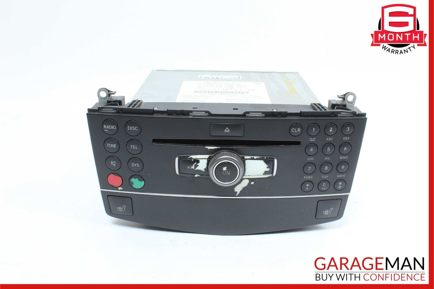08-11 Mercedes W204 C300 C350 Navigation Command Head Unit DVD CD Audio OEM