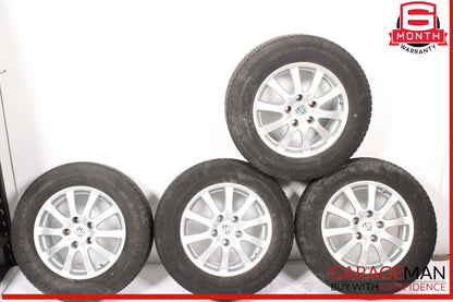 03-10 Porsche Cayenne 955 957 Complete Wheel Tire Rim Set 7.5J x 17 ET53 OEM