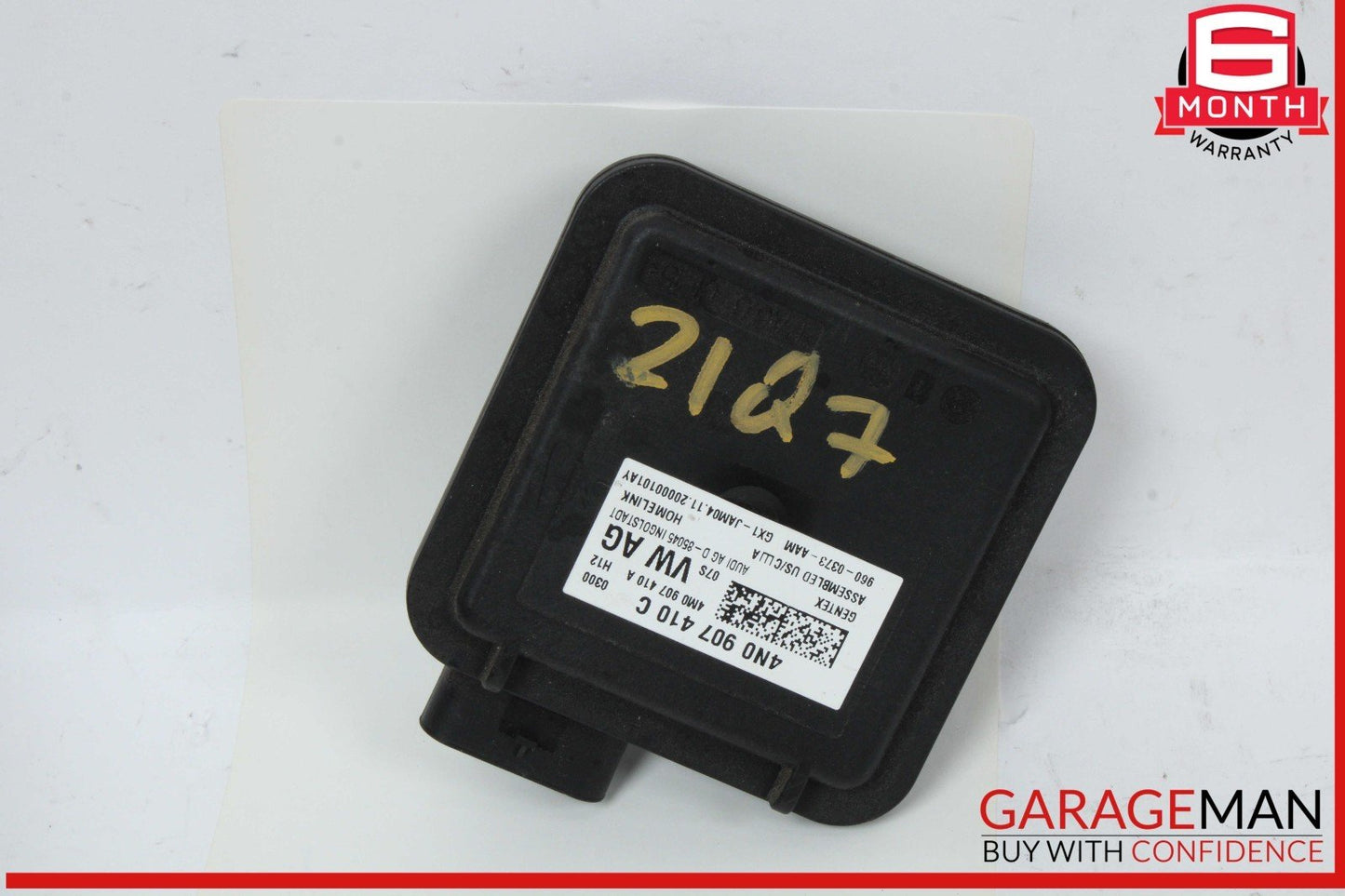 17-24 Audi Q7 Garage Door Opener Control Module Unit 4N0907410C OEM