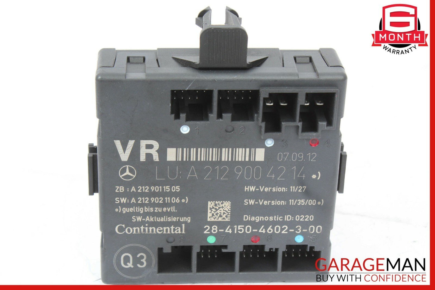 08-14 Mercedes R172 SLK350 C350 Front Right Side Door Control Module 2129004214