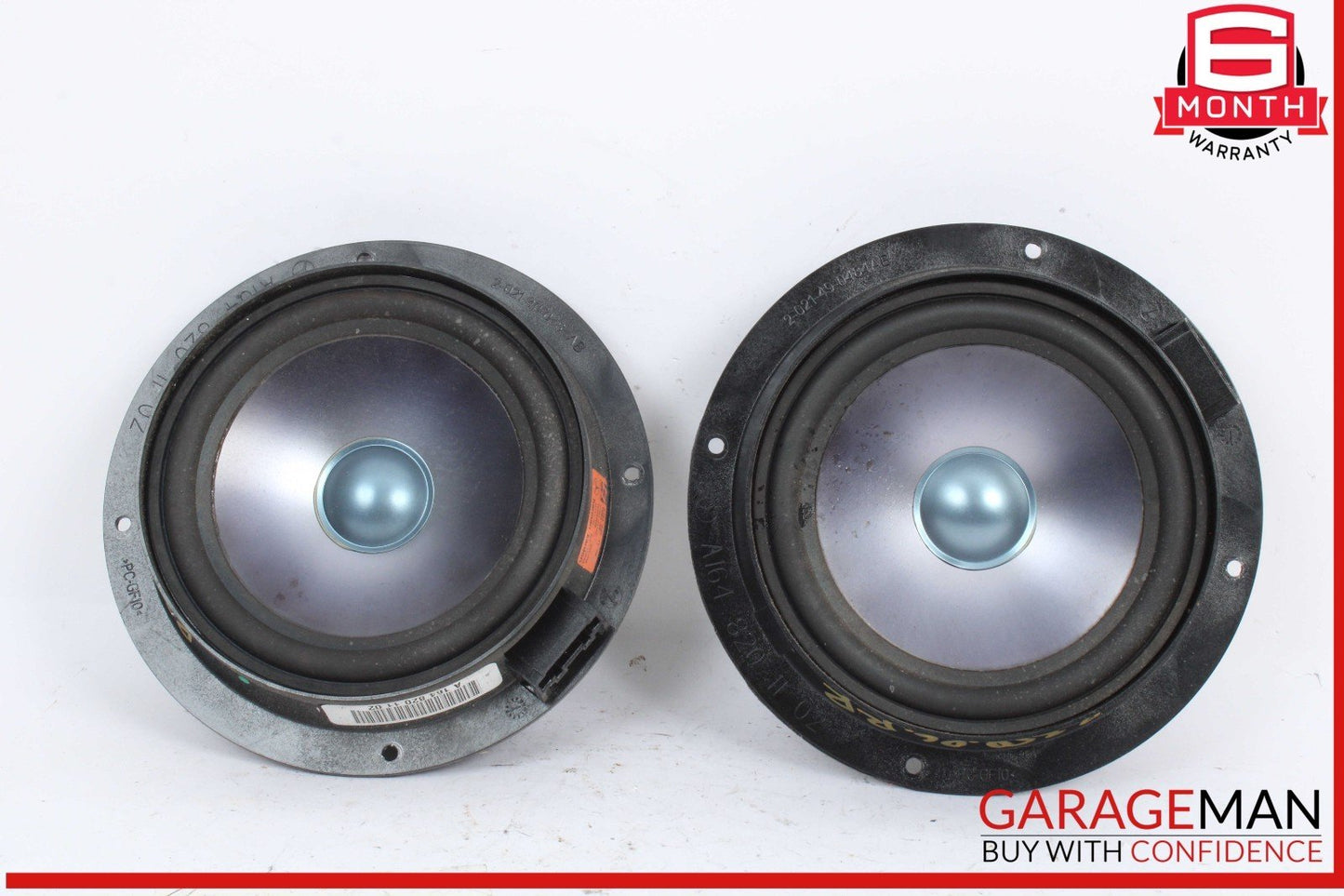 06-13 Mercedes W251 R350 4MATIC Rear Left and Right Side Door Audio Speakers OEM
