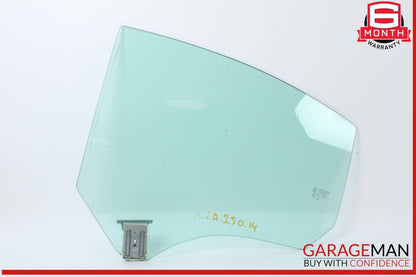 14-19 Mercedes W117 CLA250 Rear Left Driver Side Door Window Auto Glass Panel