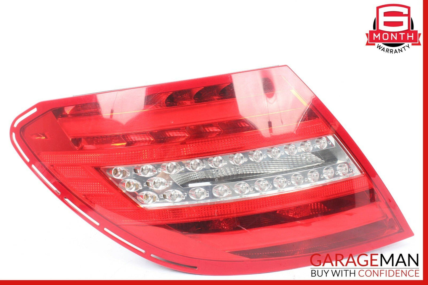 12-14 Mercedes W204 C250 C350 Rear Left Driver Side Taillight Tail Light Lamp