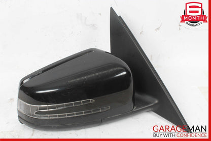 12-14 Mercedes W204 C250 C300 Front Right Side Mirror Door Rear View Black OEM