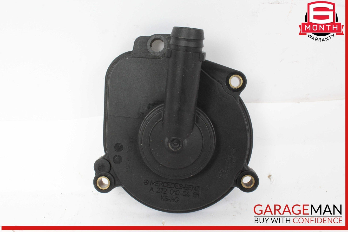 05-14 Mercedes W221 S550 E350 Engine PCV Crankcase Vent Valve Oil Separator OEM