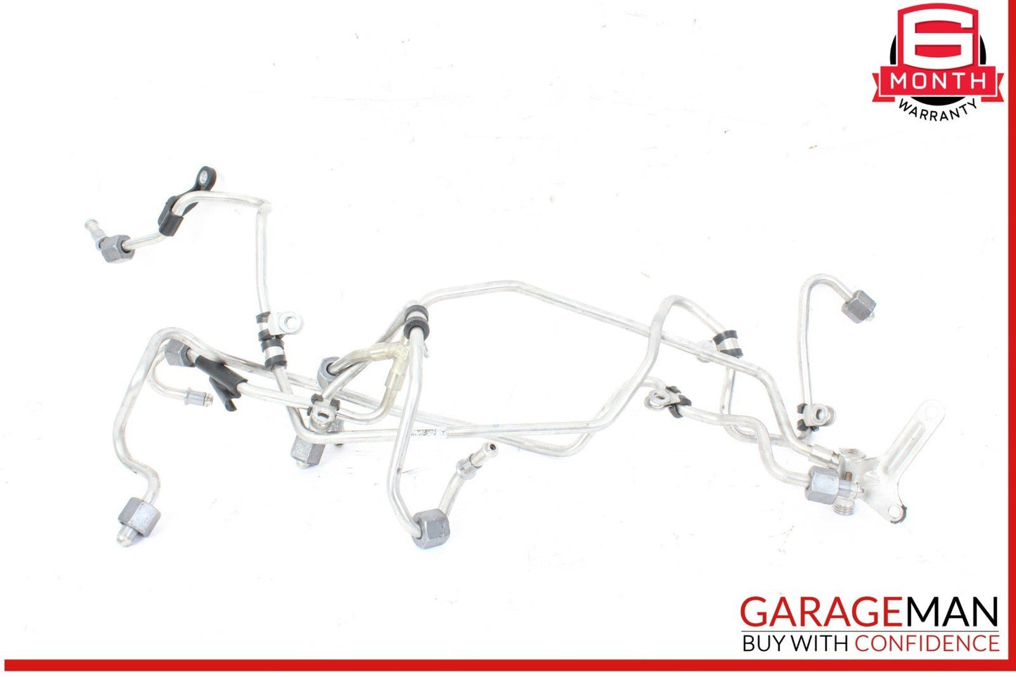 11-18 Mercedes X166 GL550 S550 CL550 High Pressure Fuel Pump Line Set OEM