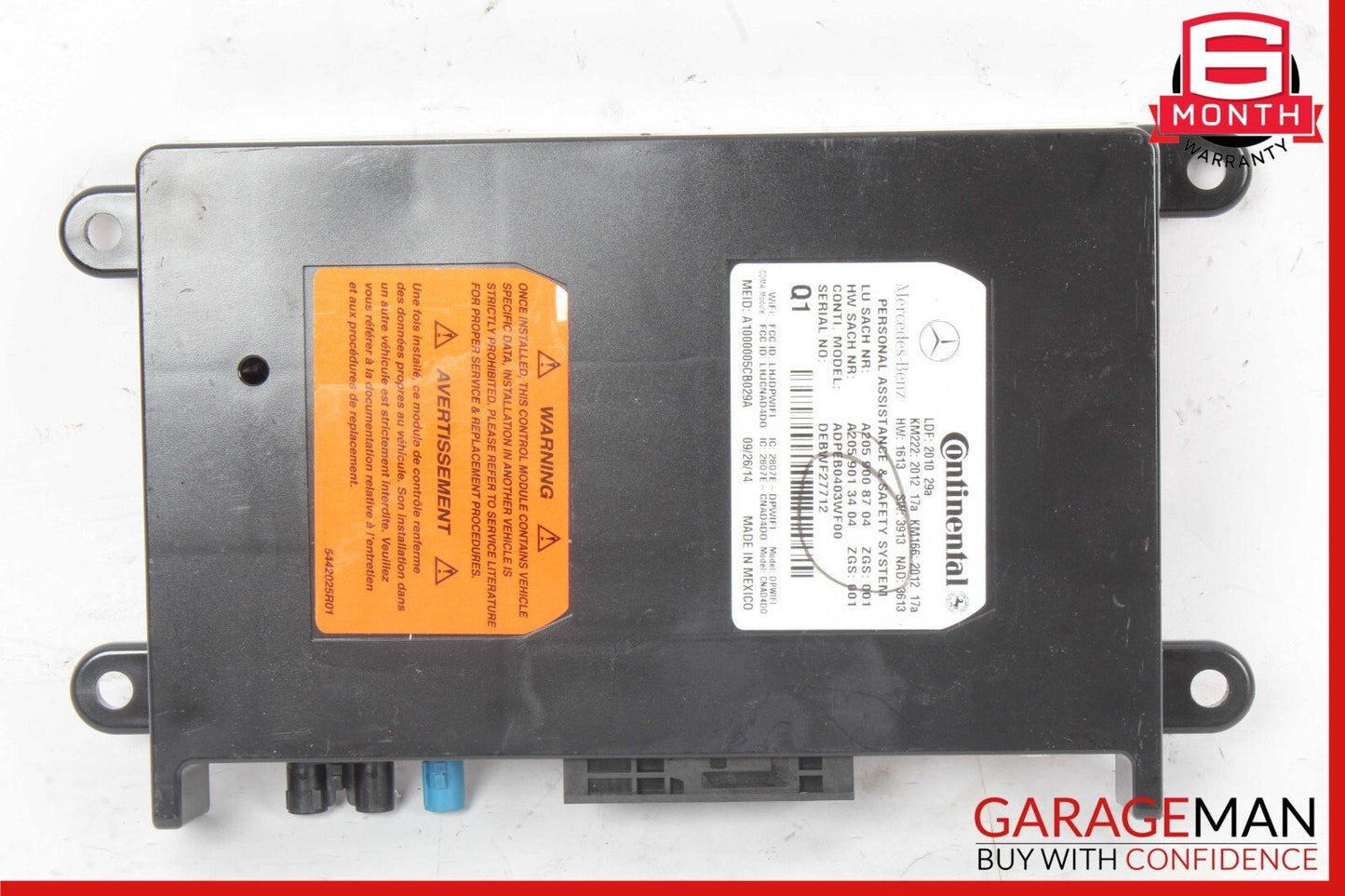 10-20 Mercedes W205 C400 GLA250 SL400 Communication Control Module Unit OEM