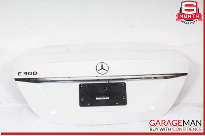 17-20 Mercedes W213 E300 Rear Trunk Lid Deck Shell Panel Cover OEM