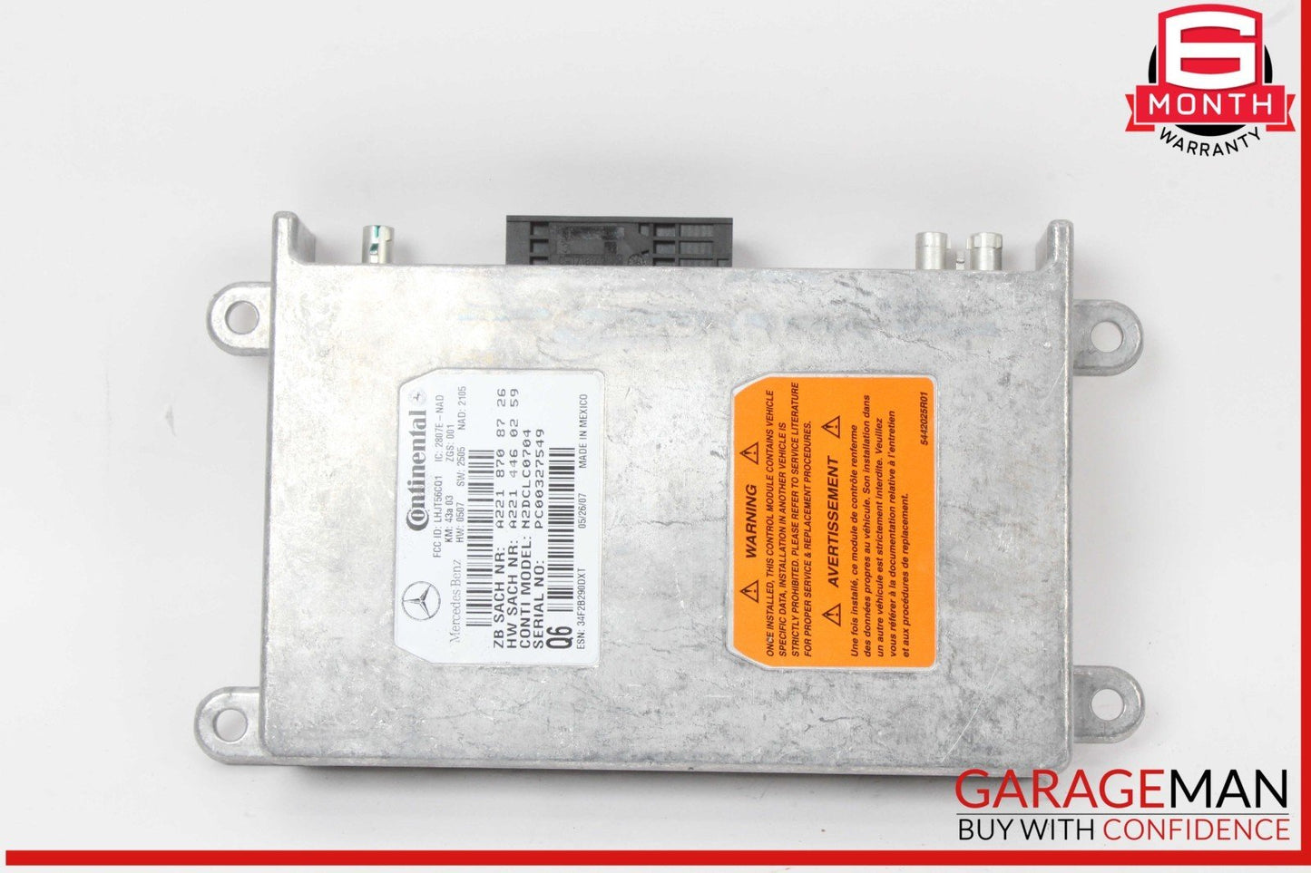 Mercedes W211 E350 Voice Communication Control Module 2218708726 OEM