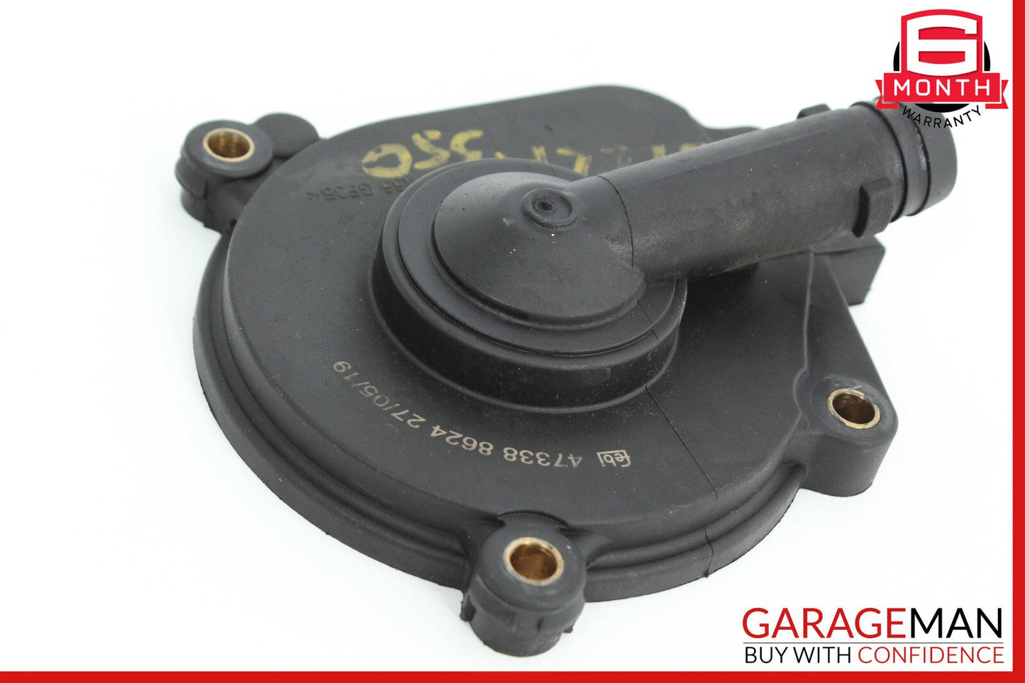 05-122005-2012 Mercedes-Benz CLK350 W209 True Engine PCV Crankcase Vent Valve Oil Separator Cover 2720100631 Genuine
