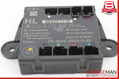 08-18 Mercedes W204 C250 C300 CLS550 Rear Left Side Door Control Module OEM
