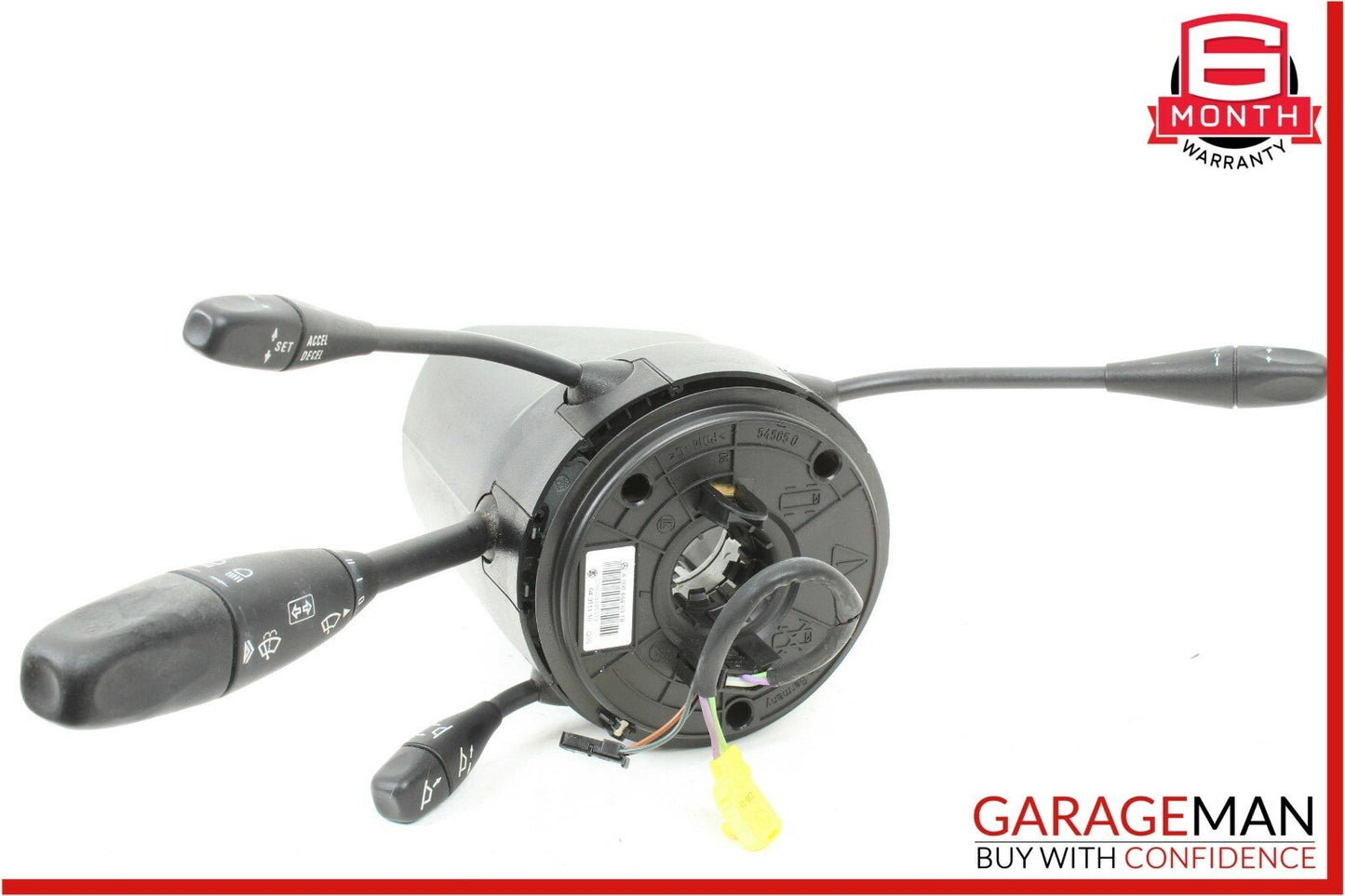 00-02 Mercedes CL600 S55 AMG Steering Column Combination Switch Assembly Black