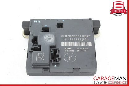 03-09 Mercedes W211 E350 E550 Rear Right Door Control Module 2118703285 OEM