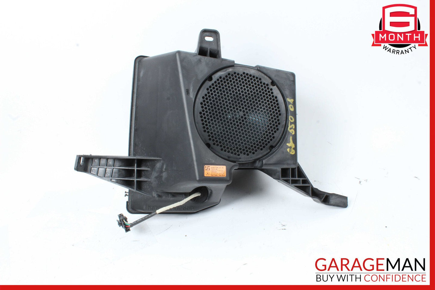 07-12 Mercedes X164 GL550 Rear Harman Kardon Subwoofer Sub Woofer Audio Speaker