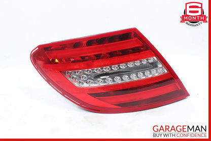 12-14 Mercedes W204 C250 C300 C350 Tail Light Lamp LED Left Driver Side OEM