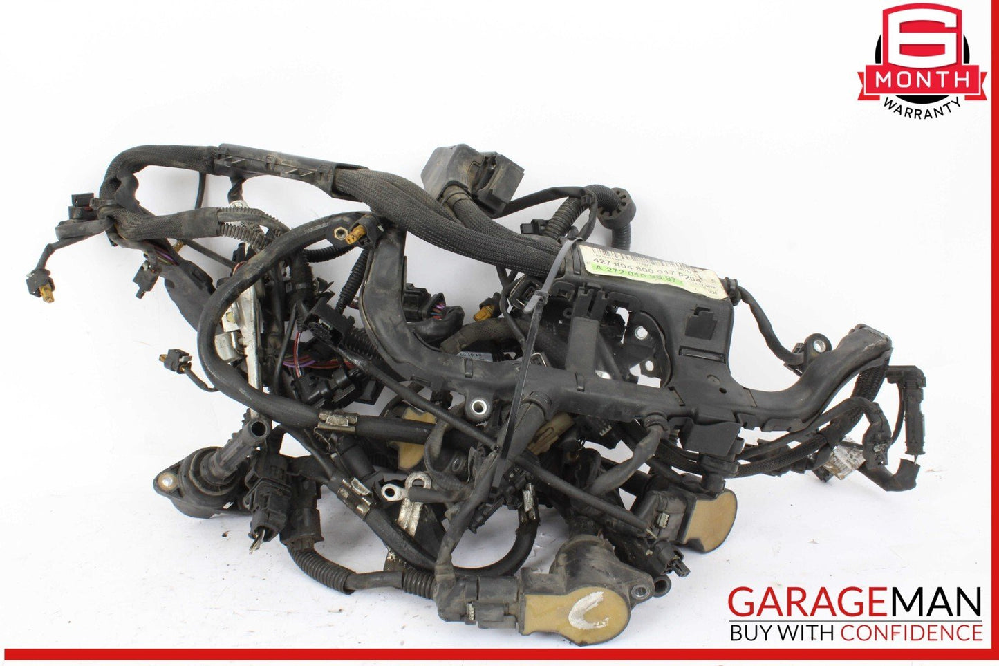 10-11 Mercedes W204 C300 Main Engine Motor Harness Wire Wiring Assembly OEM