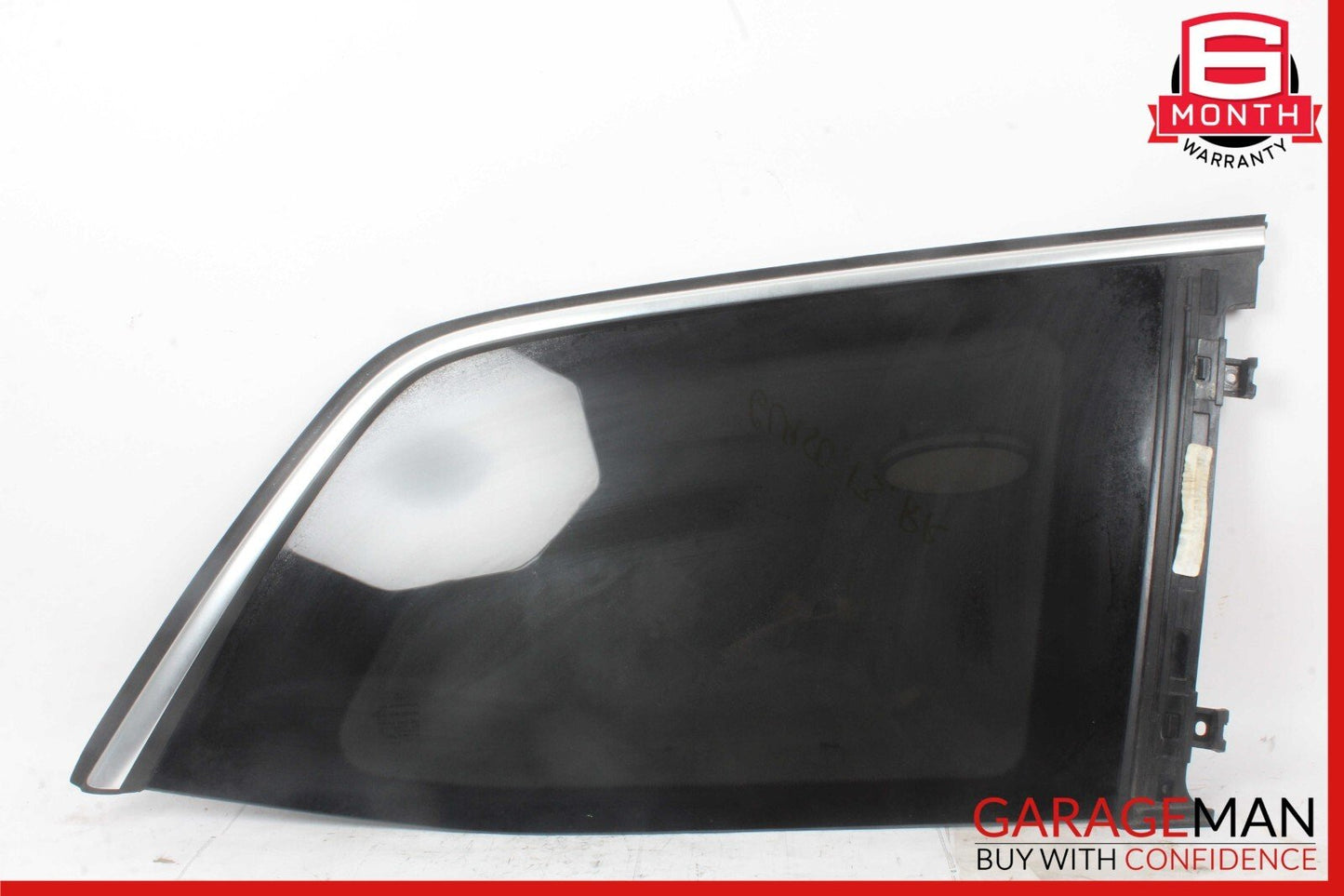 13-19 Mercedes X166 GL450 GLS550 Rear Right Side Quarter Window Glass Trim Assy