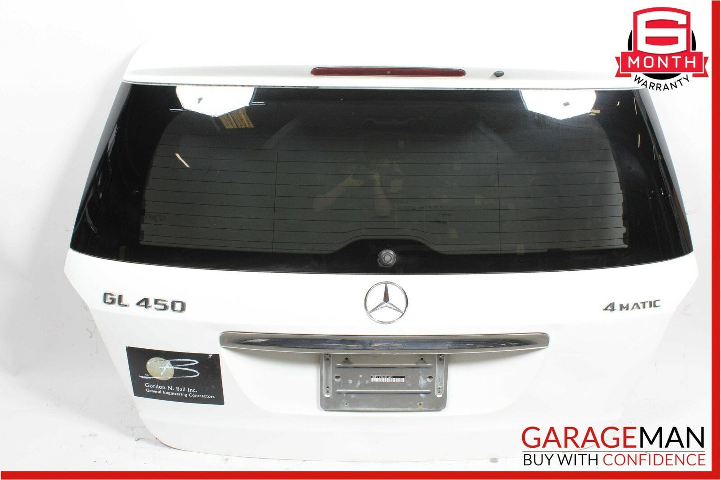 07-12 Mercedes X164 GL450 Rear Trunk Lid Tailgate Hatch Glass Shell Assembly OEM