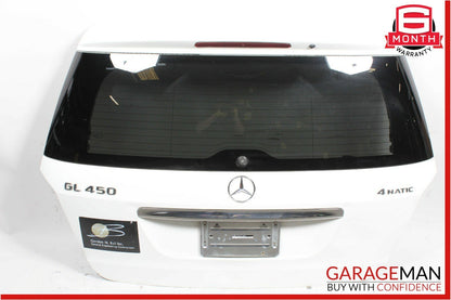 07-12 Mercedes X164 GL450 Rear Trunk Lid Tailgate Hatch Glass Shell Assembly OEM