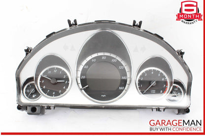 10-13 Mercedes W212 E550 E500 E350 Instrument Cluster Speedometer Odometer OEM