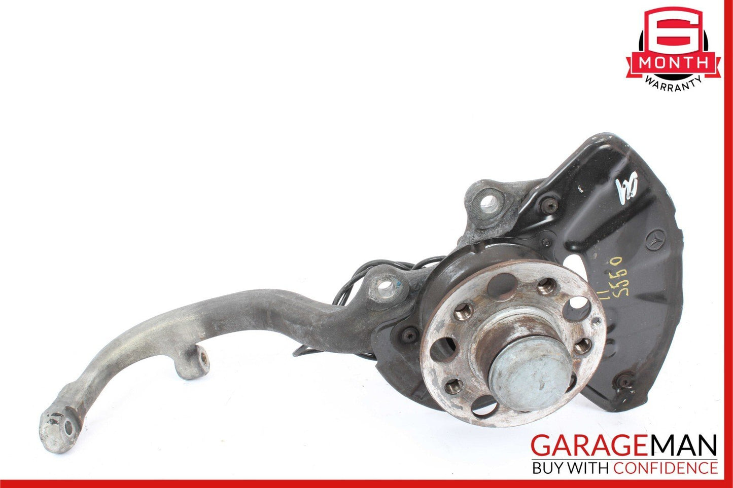 07-14 Mercedes W221 S550 CL550 RWD Front Left Wheel Carrier Spindle Knuckle Hub