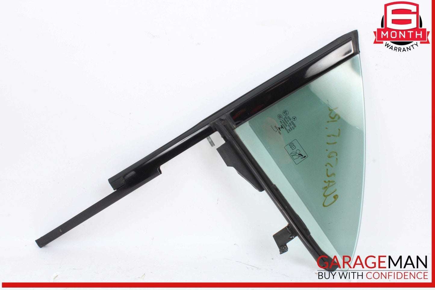 14-19 Mercedes W117 CLA250 Rear Left Driver Side Quarter Window Glass OEM